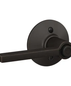 Schlage® Latitude Aged Bronze Bed & Bath Privacy Door Lever 10 Schlage® Latitude Aged Bronze Bed & Bath Privacy Door Lever -Schlage Shop 4404690 Int LS