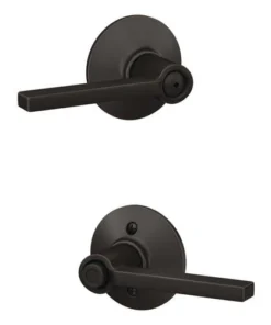 Schlage® Latitude Aged Bronze Bed & Bath Privacy Door Lever 11 Schlage® Latitude Aged Bronze Bed & Bath Privacy Door Lever -Schlage Shop 4404690 LS