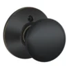 Schlage® Plymouth Aged Bronze Non-Turning Dummy Door Knob -Schlage Shop 4404691 Ext LS