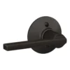 Schlage® Latitude Aged Bronze Non-Turning Dummy Door Lever