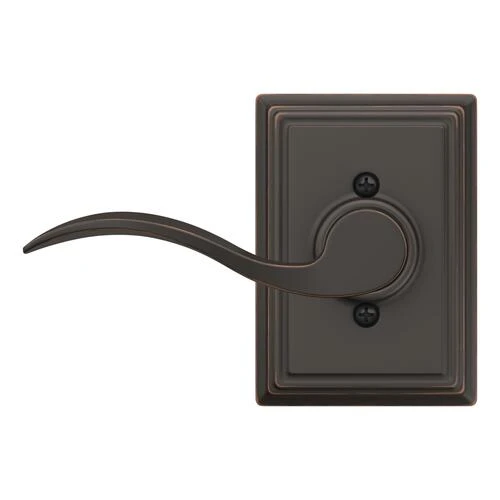 Schlage® Accent Aged Bronze Hall & Closet Passage Door Lever With Addison Trim 8 Schlage® Accent Aged Bronze Hall & Closet Passage Door Lever With Addison Trim - Image 6