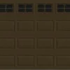 Ideal Door® Traditional 8' X 7' Chocolate Insulated Garage Door With Windows (R-Value 6.3) 1 Ideal Door® Traditional 8' X 7' Chocolate Insulated Garage Door With Windows (R-Value 6.3) -Schlage Shop AS CH Stockton 8x7 v2