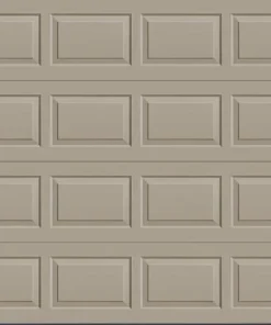 Ideal Door® Traditional 9' X 7' Sandtone Insulated Garage Door (R-Value 6.3)