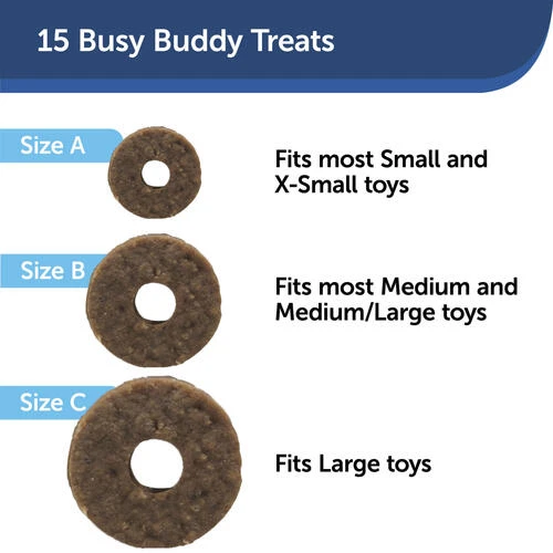 PetSafe® Busy Buddy® Size A Natural Rawhide Dog Toy Treat Rings - 16 Count 7 PetSafe® Busy Buddy® Size A Natural Rawhide Dog Toy Treat Rings - 16 Count - Image 5