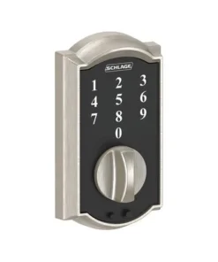 Schlage® Touch™ Camelot Satin Nickel Electronic Keyless Entry Door Deadbolt