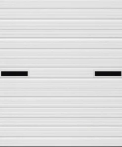 Ideal Door® Commercial 10' X 10' White Insulated Garage Door With Windows (R-Value 6.5)