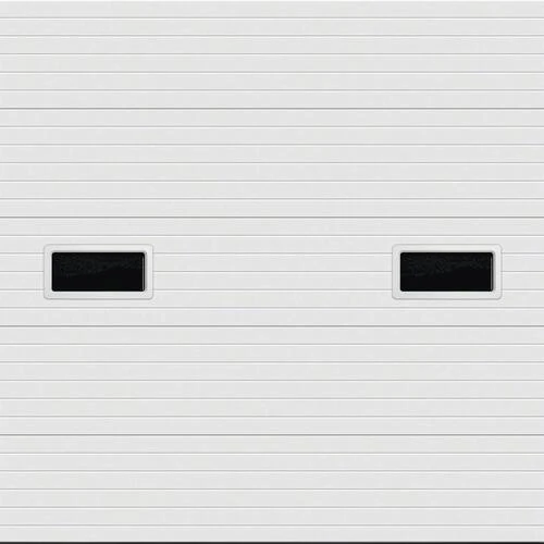 Ideal Door® Commercial 10' X 10' White Insulated Garage Door With Windows (R-Value 16.2) 3 Ideal Door® Commercial 10' X 10' White Insulated Garage Door With Windows (R-Value 16.2)