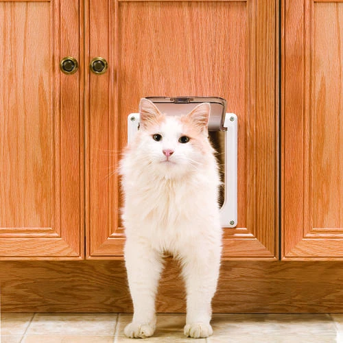 PetSafe® 5.75" X 5.75" 2-Way Locking Cat Door 5 PetSafe® 5.75" X 5.75" 2-Way Locking Cat Door - Image 3