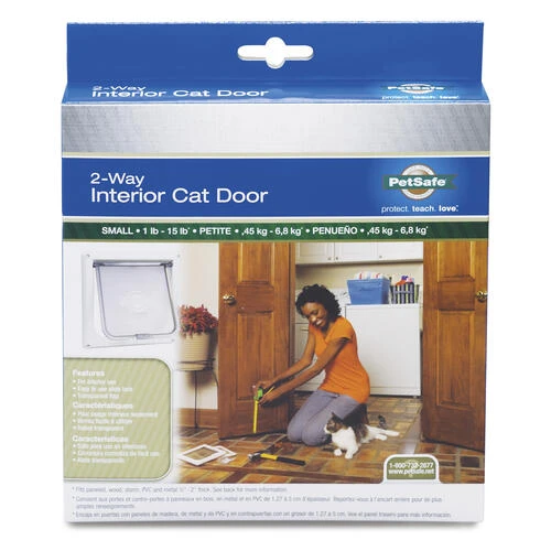 PetSafe® 5.75" X 5.75" 2-Way Locking Cat Door 6 PetSafe® 5.75" X 5.75" 2-Way Locking Cat Door - Image 4