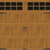 Ideal Door® Designer 8' X 7' Oak Medium Insulated Garage Door With Windows (R-Value 6.5) 1 Ideal Door® Designer 8' X 7' Oak Medium Insulated Garage Door With Windows (R-Value 6.5) -Schlage Shop CHL MO SQ24 8x7 v2