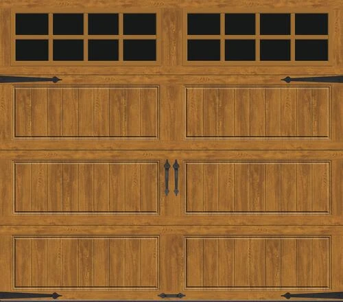 Ideal Door® Designer 8' X 7' Oak Medium Insulated Garage Door With Windows (R-Value 6.5) 3 Ideal Door® Designer 8' X 7' Oak Medium Insulated Garage Door With Windows (R-Value 6.5)