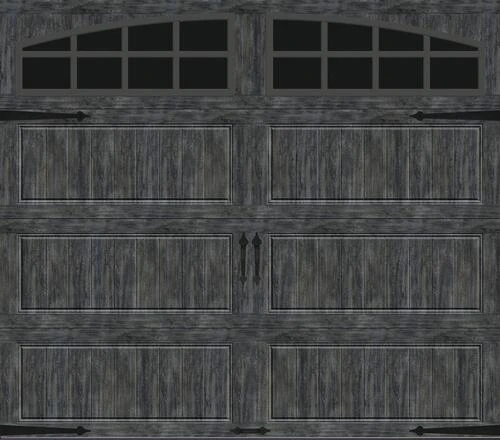Ideal Door® Designer 8' X 7' Oak Slate Insulated Garage Door With Windows (R-Value 6.5) 3 Ideal Door® Designer 8' X 7' Oak Slate Insulated Garage Door With Windows (R-Value 6.5)