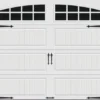 Ideal Door® Designer 8' X 7' White Insulated Garage Door With Windows (R-Value 6.5)
