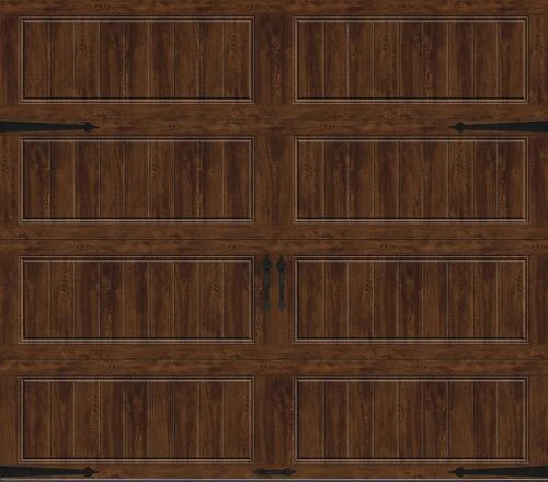 Ideal Door® Designer 8' X 7' Oak Walnut Insulated Garage Door (R-Value 18.4) 3 Ideal Door® Designer 8' X 7' Oak Walnut Insulated Garage Door (R-Value 18.4)