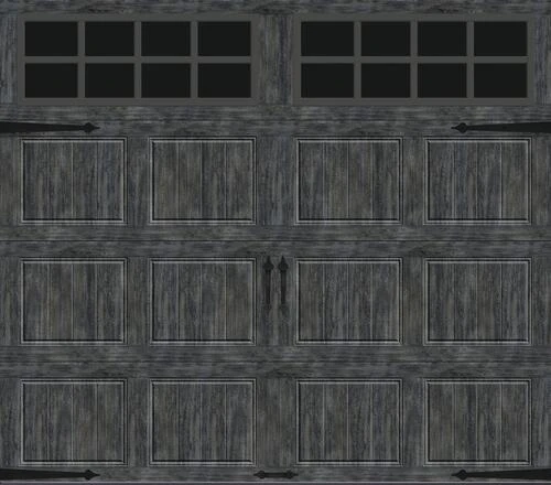 Ideal Door® Designer 8' X 7' Oak Slate Insulated Garage Door With Windows (R-Value 6.5) 3 Ideal Door® Designer 8' X 7' Oak Slate Insulated Garage Door With Windows (R-Value 6.5)