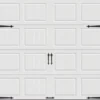 Ideal Door® Designer 8' X 7' White Insulated Garage Door (R-Value 6.3) -Schlage Shop CHS WH NA 8x7 v2