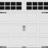Ideal Door® Designer 8' X 7' White Insulated Garage Door With Windows (R-Value 6.5)