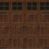 Ideal Door® Designer 8' X 7' Oak Walnut Insulated Garage Door With Windows (R-Value 6.5) 1 Ideal Door® Designer 8' X 7' Oak Walnut Insulated Garage Door With Windows (R-Value 6.5) -Schlage Shop CHS WO SQ22 8x7 v2