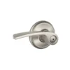 Schlage® Merano Satin Nickel Bed & Bath Privacy Door Lever -Schlage Shop F40MER619 EXT SL