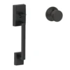 Schlage® Century Aged Bronze Lower Half Entry Knob Handleset -Schlage Shop FE285 CEN716 BWE SL