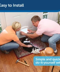 PetSafe® 7-1/8" X 7-1/2" Big Cat Door -Schlage Shop HPA11 10888 PT03