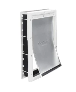 PetSafe® 10.12" X 16.25" Large White Plastic Pet Door