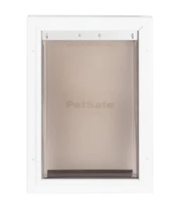 PetSafe® 10-3/4" X 15-5/8" Medium Aluminum Pet Door -Schlage Shop HPA11 11599 PT08