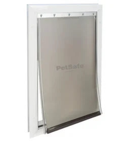 PetSafe® 12-3/4" X 19-3/8" Large Aluminum Pet Door -Schlage Shop HPA11 11600 PT08