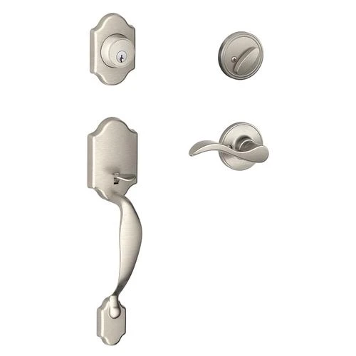Dexter By Schlage Dexter® By Schlage® Paris Satin Nickel Entry Door Lever Handleset And Single Cylinder Door Deadbolt 3 Dexter By Schlage Dexter® By Schlage® Paris Satin Nickel Entry Door Lever Handleset And Single Cylinder Door Deadbolt