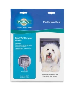 PetSafe® 7.95" X 9.25" Pet Screen Door -Schlage Shop P1 ZB 11ScreenPetDoorPackaging