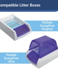 PetSafe® ScoopFree® Standard Purple Self-Cleaning Cat Litter Box Privacy Hood -Schlage Shop PAC00 14228 PT02