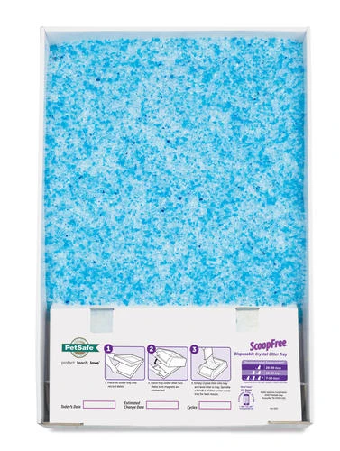 PetSafe® ScoopFree® Standard Cat Litter Box Tray Refills With Premium Blue Non Clumping Crystals - 1 Pack 4 PetSafe® ScoopFree® Standard Cat Litter Box Tray Refills With Premium Blue Non Clumping Crystals - 1 Pack - Image 2