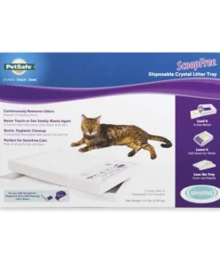 PetSafe® ScoopFree® Standard Cat Litter Box Tray Refills With Sensitive Non Clumping Crystals - 1 Pack -Schlage Shop PAC00 14232 PT08