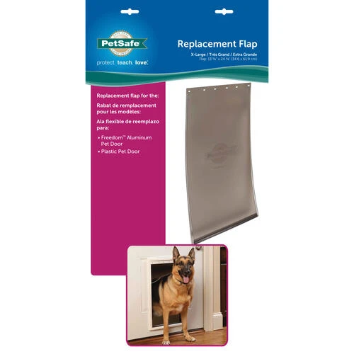 PetSafe® 13-3/4" X 24-3/8" Extra Large Pet Door Replacement Flap 10 PetSafe® 13-3/4" X 24-3/8" Extra Large Pet Door Replacement Flap - Image 8