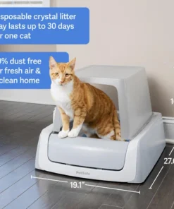 PetSafe® ScoopFree® Hooded Self-Cleaning Cat Litter Box -Schlage Shop PAL00 16806 PT04