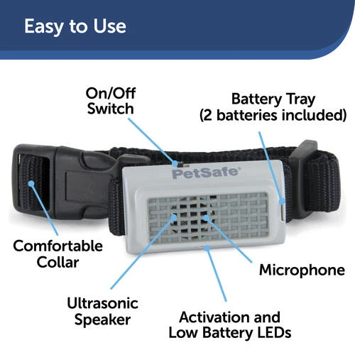PetSafe® Ultrasonic Bark Control Dog Collar 5 PetSafe® Ultrasonic Bark Control Dog Collar - Image 3