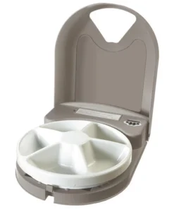 PetSafe® Eatwell™ 5-Meal Automatic Pet Feeder -Schlage Shop PFD11 13707 Eatwell 5 Meal Feeder Top View