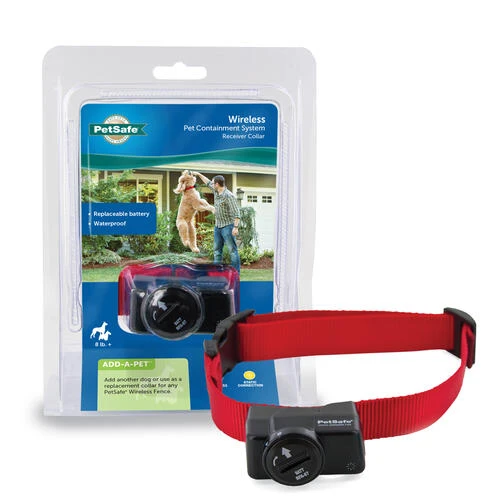PetSafe® Wireless Pet Containment System Add-A-Dog® Receiver Dog Collar 3 PetSafe® Wireless Pet Containment System Add-A-Dog® Receiver Dog Collar