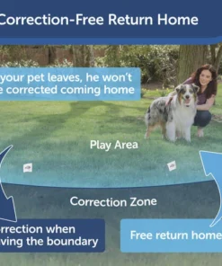 PetSafe® Stay & Play® Wireless Fence Rechargeable Receiver Dog Collar -Schlage Shop PIF00 14288 PT03