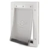 PetSafe® 5.12" X 8.25" Small Premium White Plastic Pet Door -Schlage Shop PPA00 10958SMPlasticPetDoorMasterImage