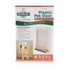 PetSafe® 8.12" X 12.25" Medium Premium White Plastic Pet Door -Schlage Shop PPA00 10959PlasticPremiumMEDWhitePackaging