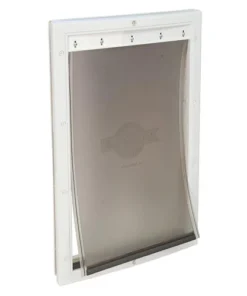 PetSafe® 10.12" X 16.25" Large Premium White Plastic Pet Door