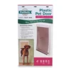 PetSafe® 13.75" X 23.75" Extra Large Premium White Plastic Pet Door -Schlage Shop PPA00 10961XLPlasticWhitePetDoorPackaging