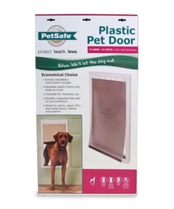 PetSafe® 13.75" X 23.75" Extra Large Premium White Plastic Pet Door