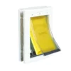 PetSafe® Small White Extreme Weather Pet Door - 5.12" X 8.75" -Schlage Shop PPA00 10984SMExtremeWeatherPetDoorMasterImage