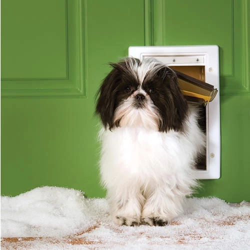 PetSafe® Small White Extreme Weather Pet Door - 5.12" X 8.75" 4 PetSafe® Small White Extreme Weather Pet Door - 5.12" X 8.75" - Image 2