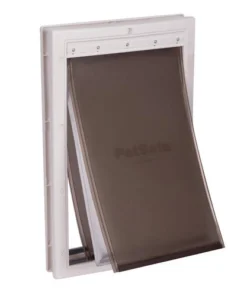 PetSafe® Large White Extreme Weather Pet Door - 10.12" X 16.25" -Schlage Shop PPA00 10986 PT06
