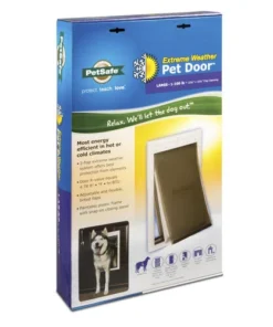 PetSafe® Large White Extreme Weather Pet Door - 10.12" X 16.25" -Schlage Shop PPA00 10986 PT07