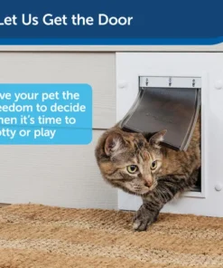 PetSafe® 10" X 15" Large Wall Entry Pet Door 18 PetSafe® 10" X 15" Large Wall Entry Pet Door -Schlage Shop PPA00 16944 PT01 1