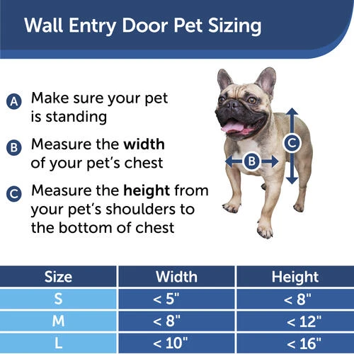 PetSafe® 10" X 15" Large Wall Entry Pet Door 11 PetSafe® 10" X 15" Large Wall Entry Pet Door - Image 9